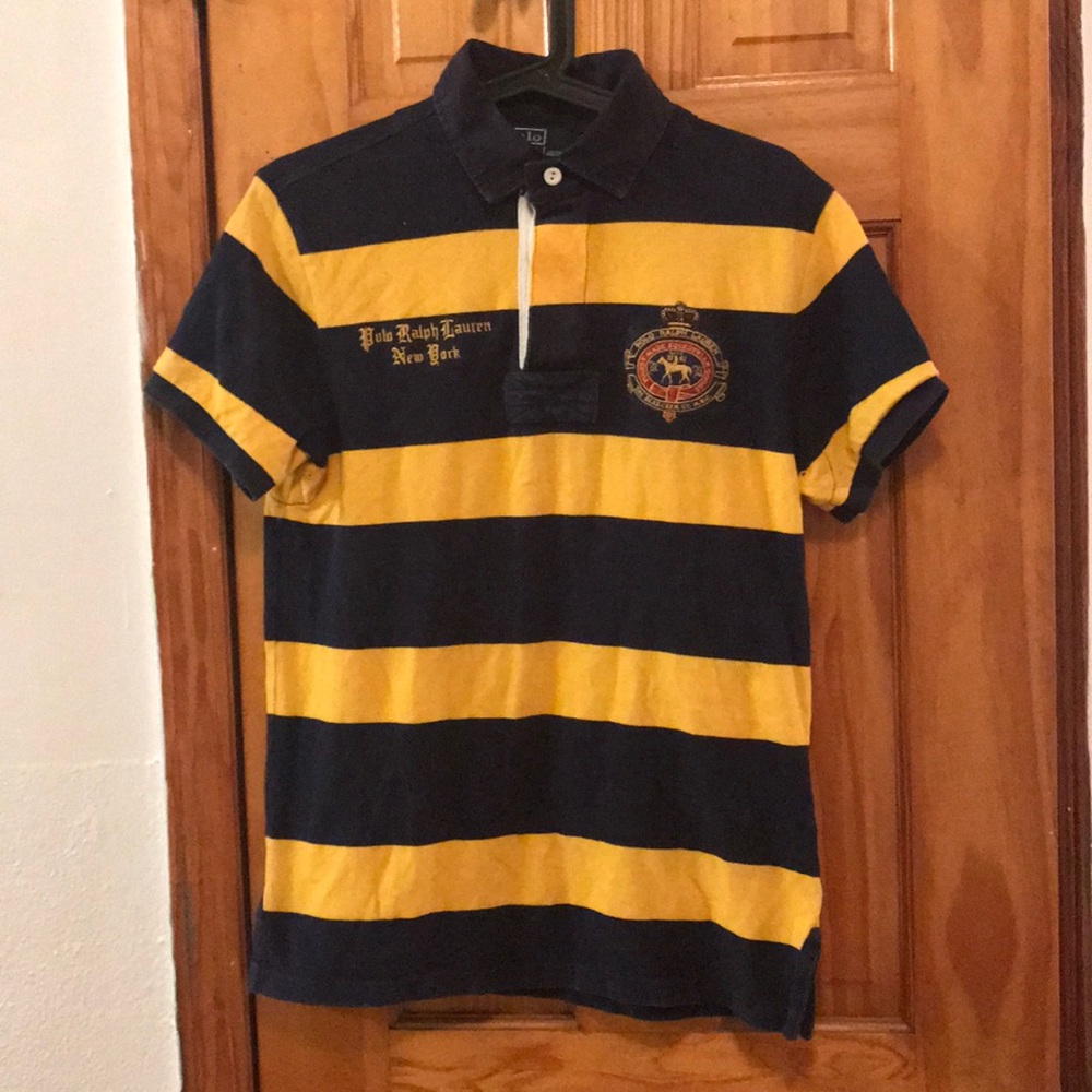 Striped Ralph Lauren polo